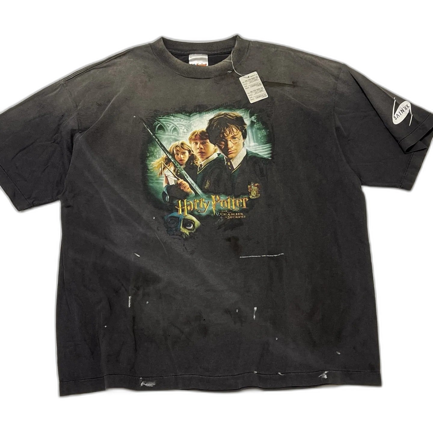 SAINT MICHAEL / Saint Michael / HP_SS TEE / CHAMBER OF SCRT / BLACK
