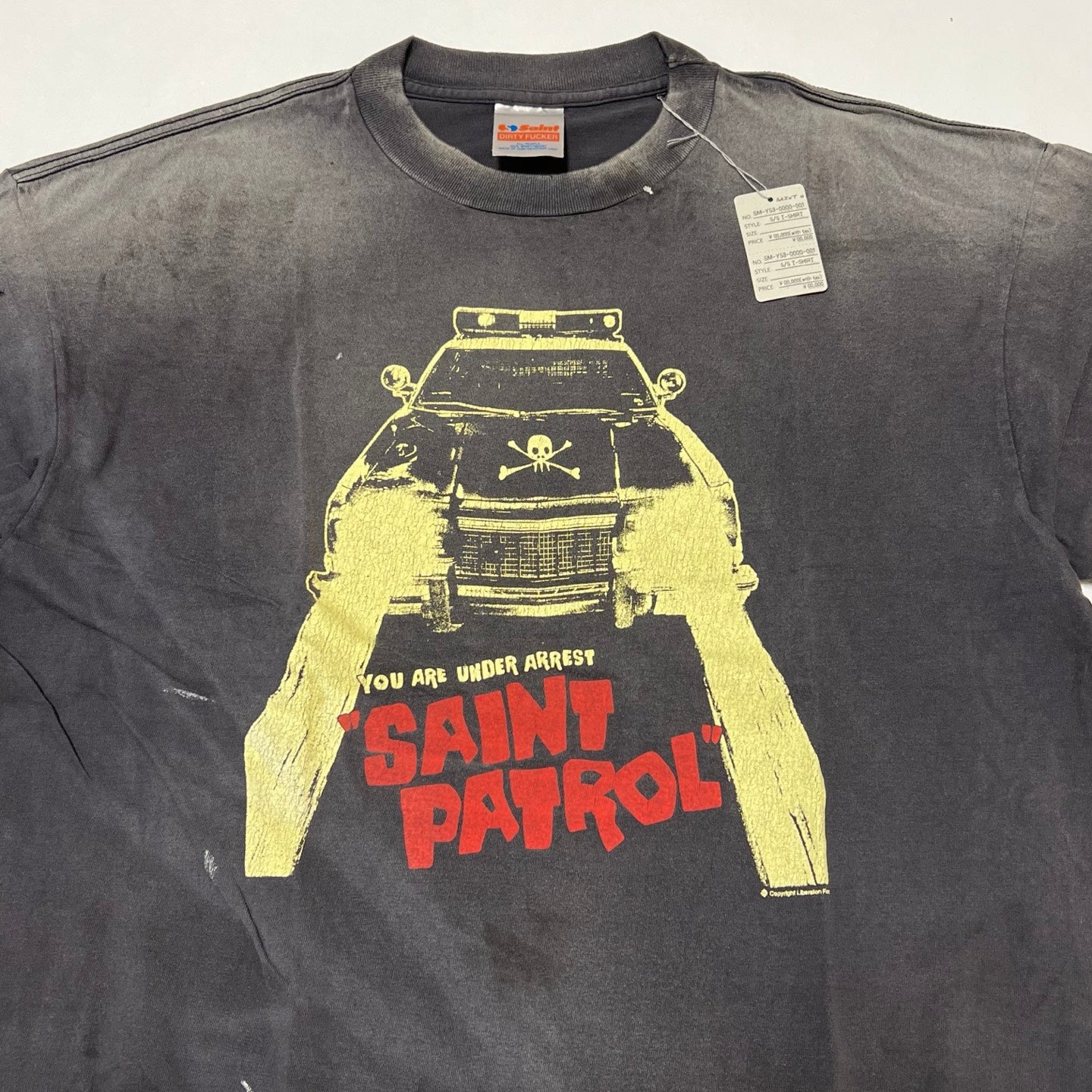 SAINT Mxxxxxx Saint Patorol Short-Sleeve Tee 'Black'