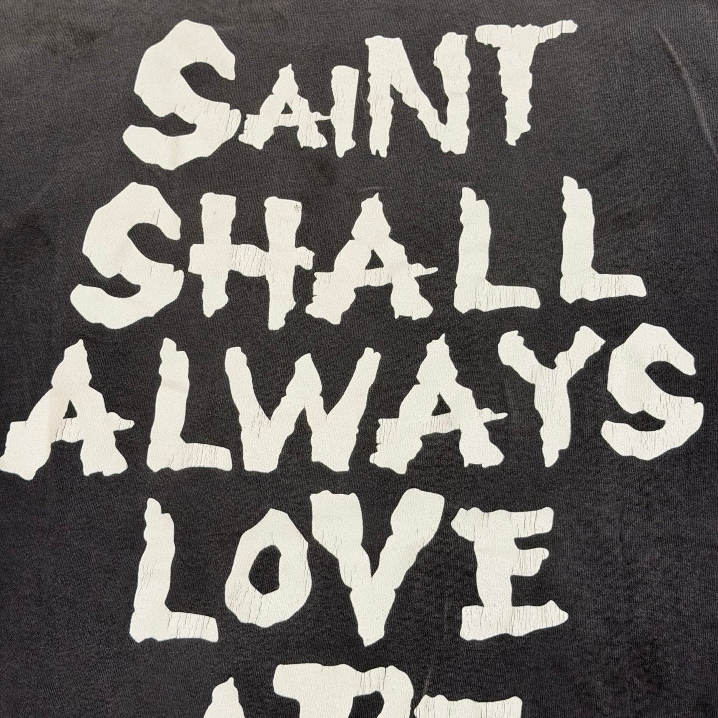 SM-MK8-0000-C49/BAPE_SS T-SHIRT/ALWAYS LOVE/BK
