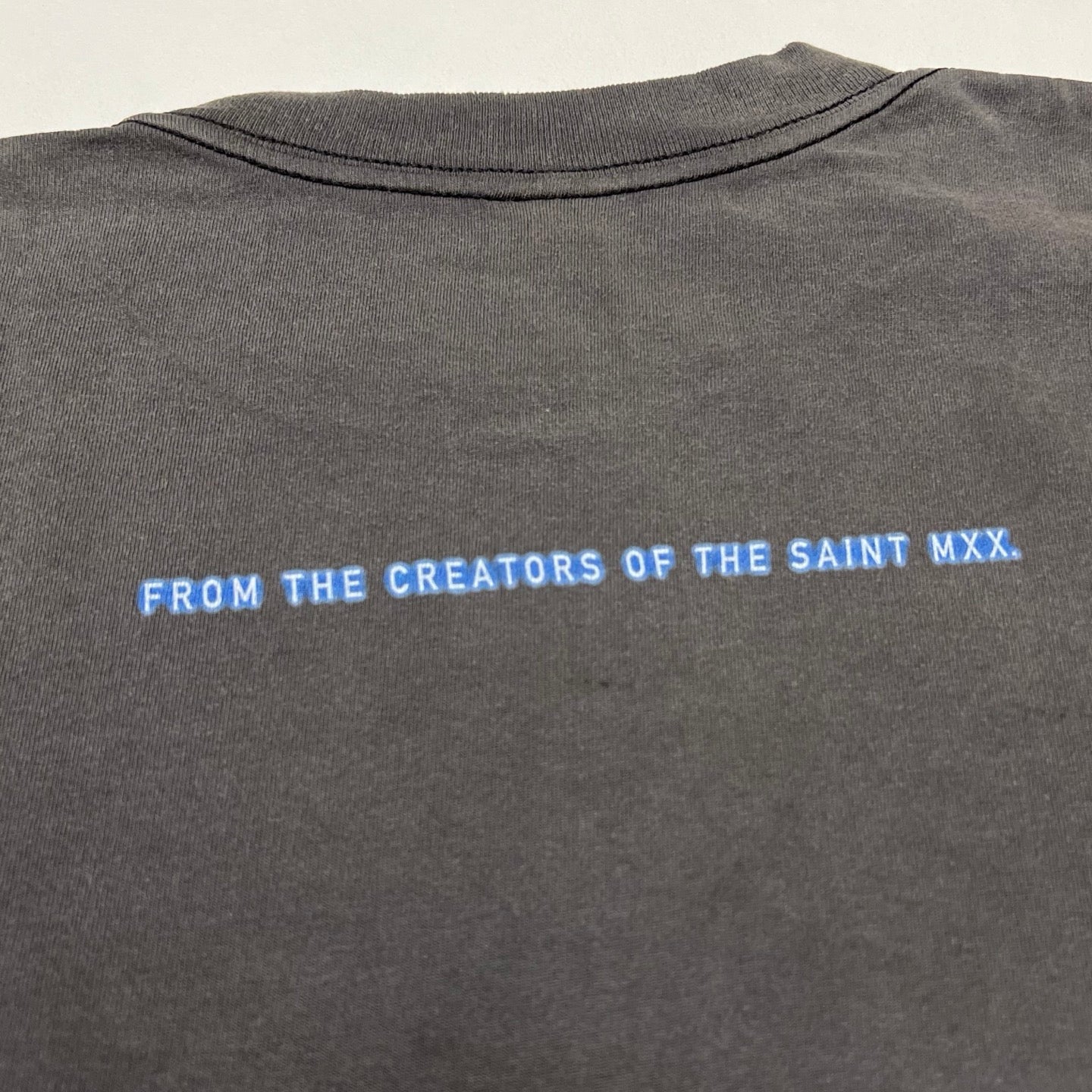 SAINT Mxxxxxx Green Logo Matrix T-Shirt 'Black'