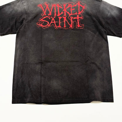 SAINT Mxxxxxx Holy Saint Short-Sleeve Tee 'Black'