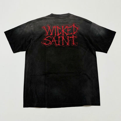 SAINT Mxxxxxx Holy Saint Short-Sleeve Tee 'Black'