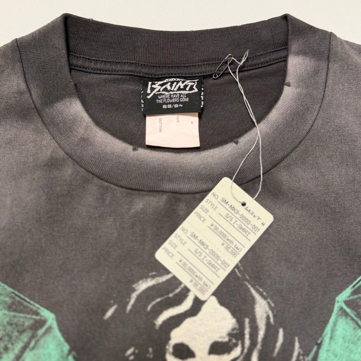 SAINT Mxxxxxx Holy Saint Short-Sleeve Tee 'Black'