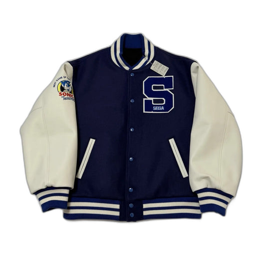 SAINT MxxxxxxSG_VARSITY JKT/SAINT SEGA/BLUE