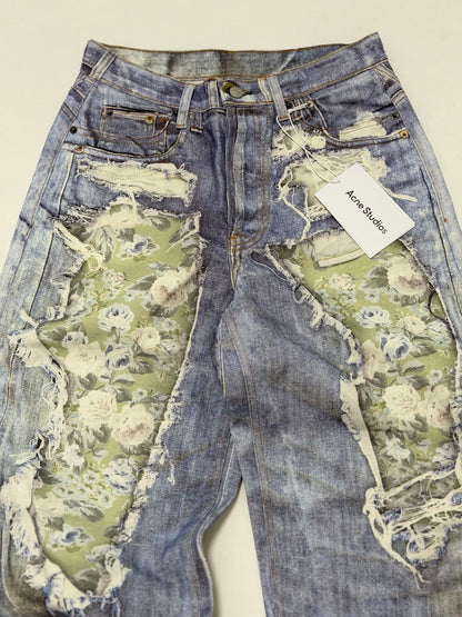 Acne Studios Optical illusion jeans - 1981