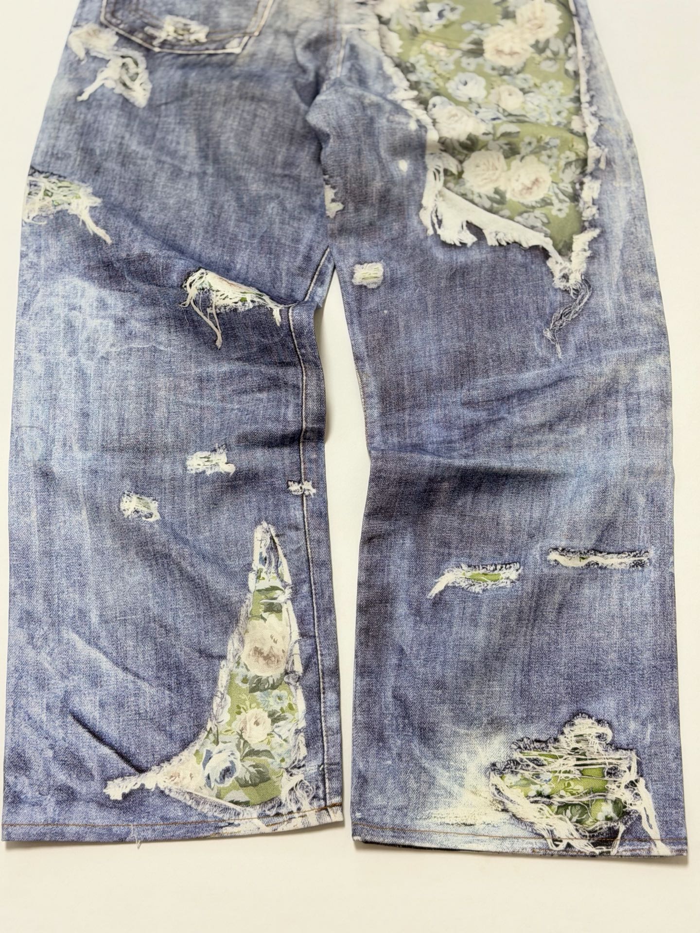 Acne Studios Optical illusion jeans - 1981