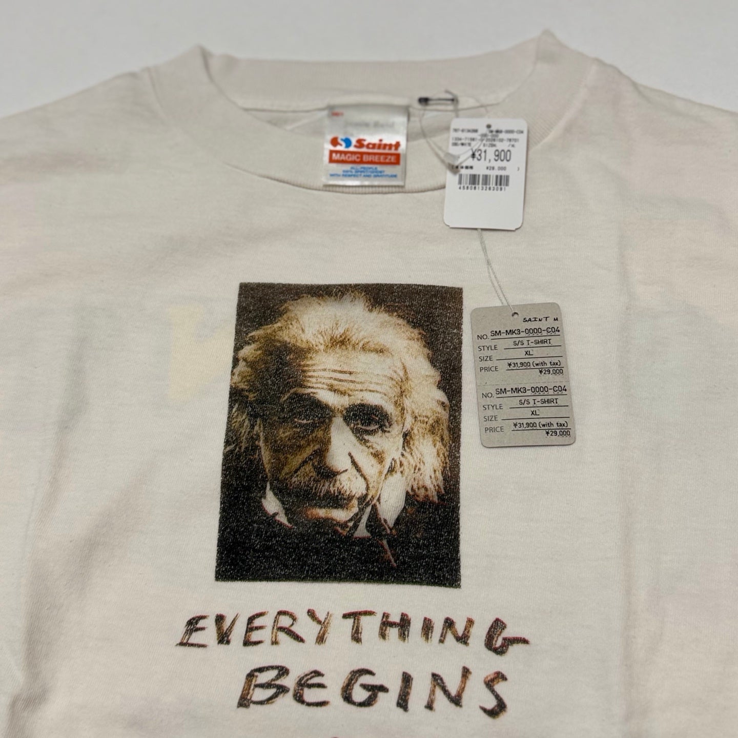 SAINT MxxxxxxJR_SS T-SHIRT/E/WHITE