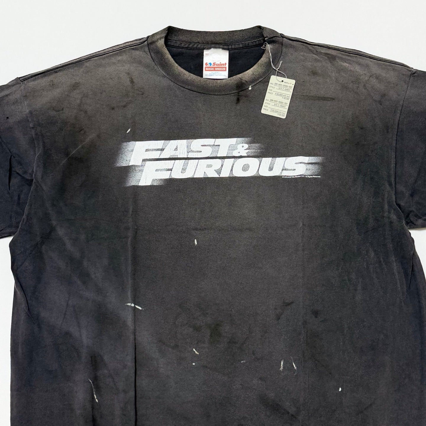 SAINT Mxxxxxx × FAST & FURIOUS / FF_SS T-SHIRT