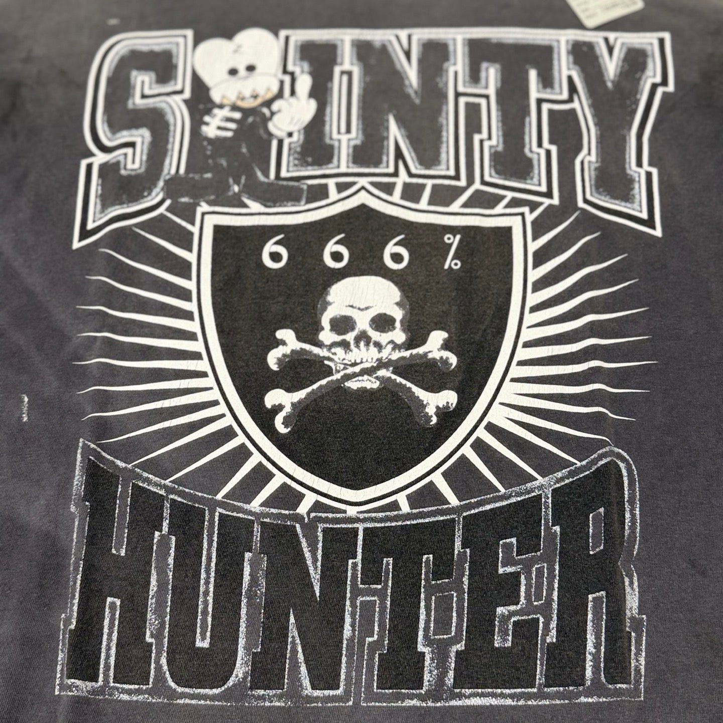 SAINT Mxxxxxx BH_SS T-SHIRT/SAINTY HUNTER/BLACK