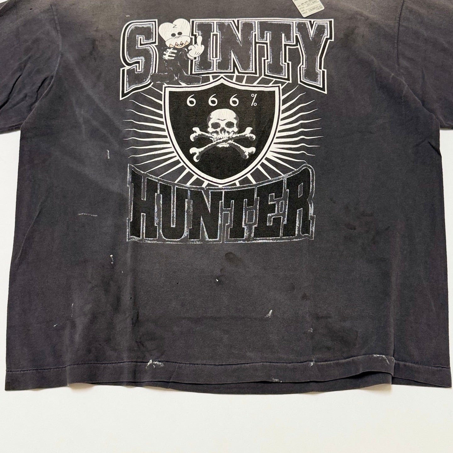 SAINT Mxxxxxx BH_SS T-SHIRT/SAINTY HUNTER/BLACK