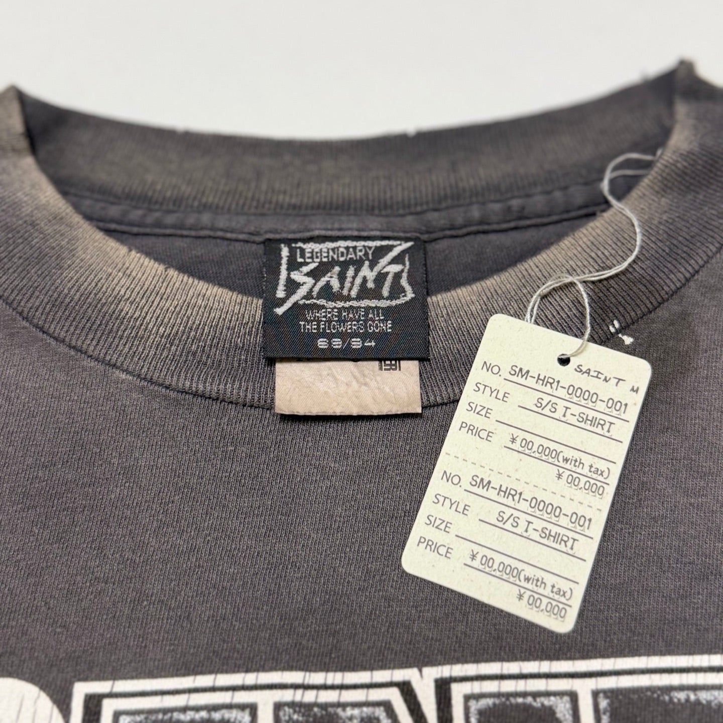 SAINT Mxxxxxx BH_SS T-SHIRT/SAINTY HUNTER/BLACK