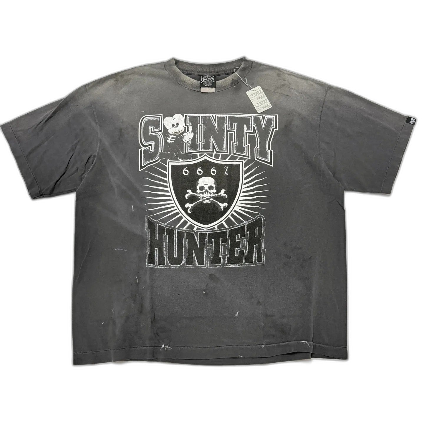 SAINT Mxxxxxx BH_SS T-SHIRT/SAINTY HUNTER/BLACK