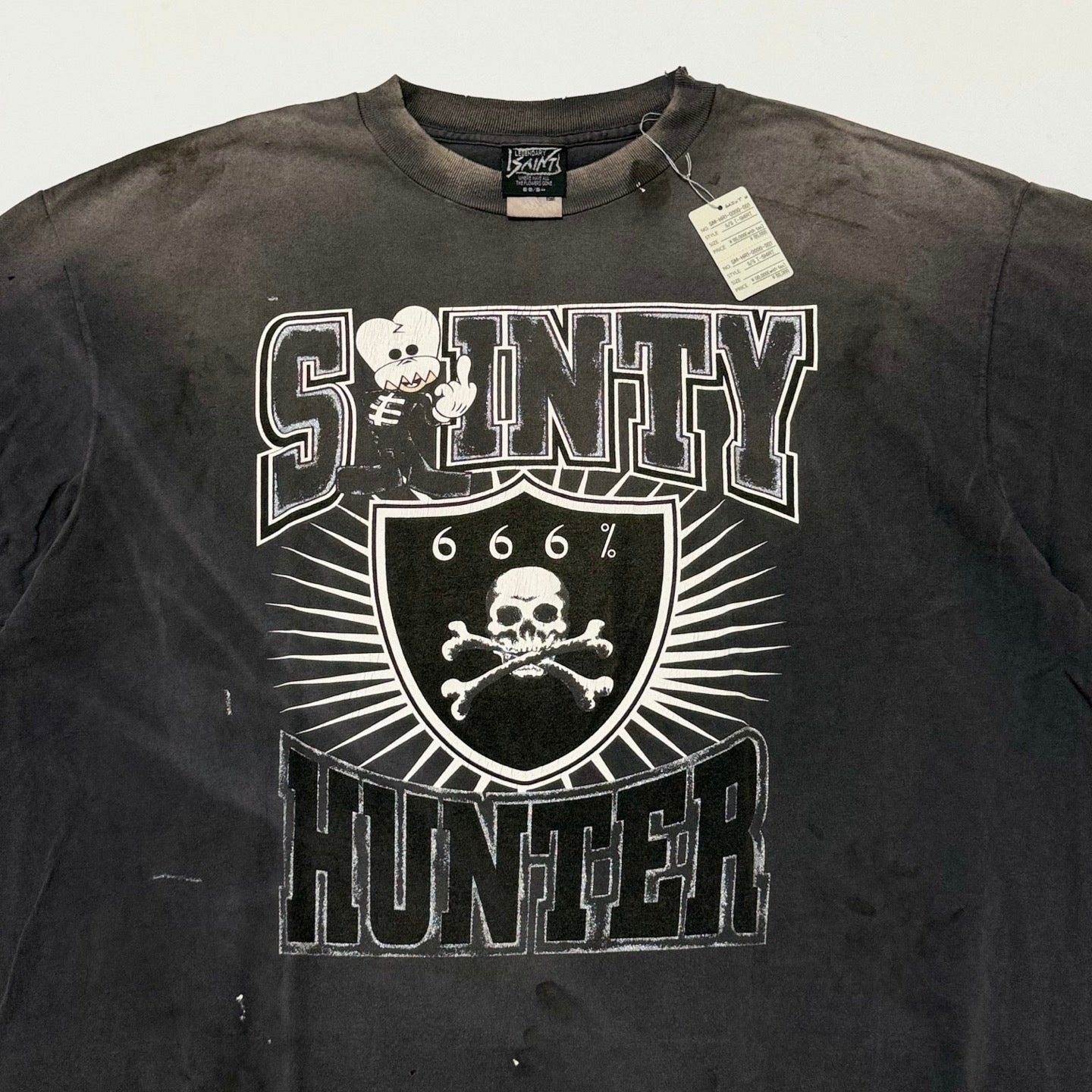 SAINT Mxxxxxx BH_SS T-SHIRT/SAINTY HUNTER/BLACK