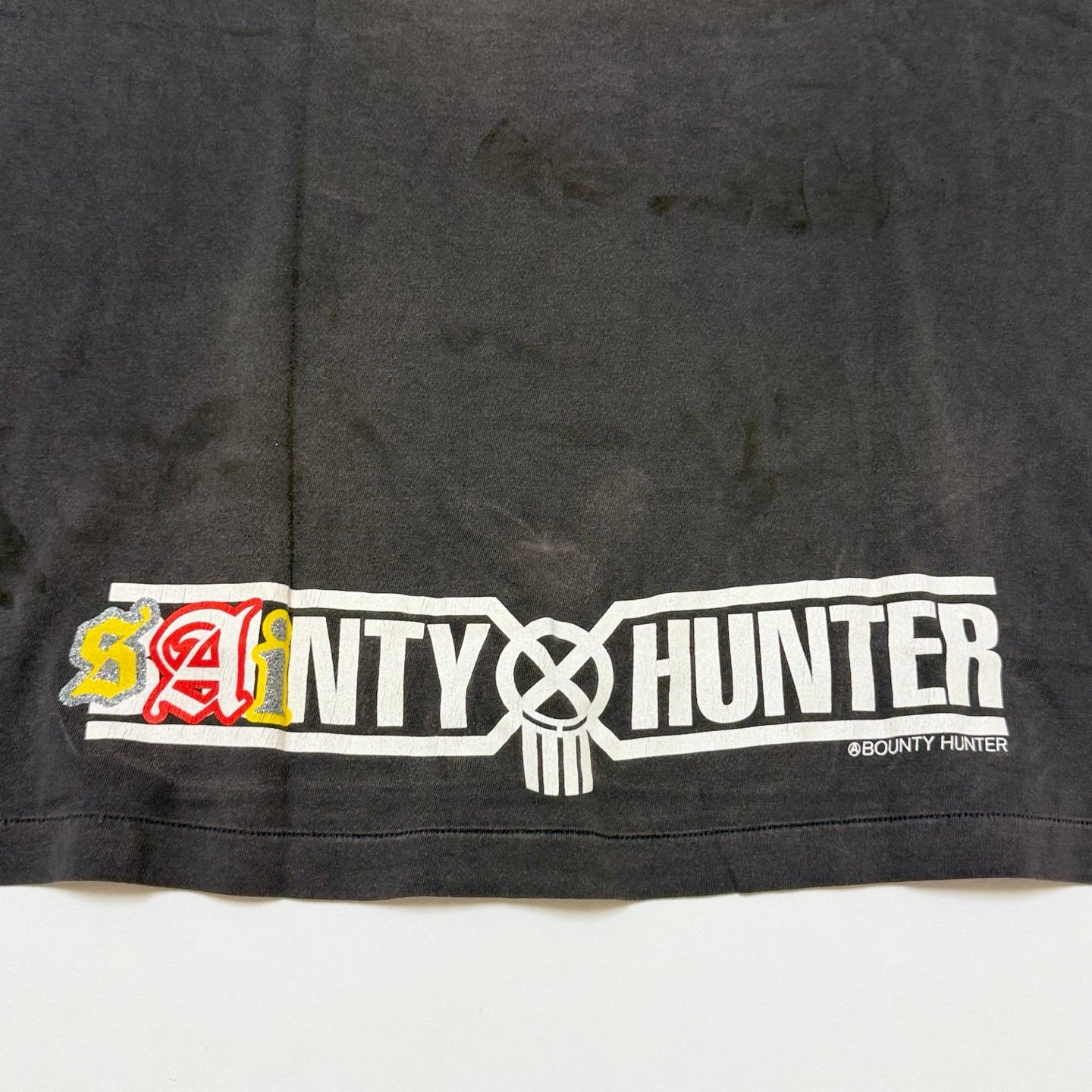 SAINT Mxxxxxx BH_SS T-SHIRT/SAINTY HUNTER/BLACK