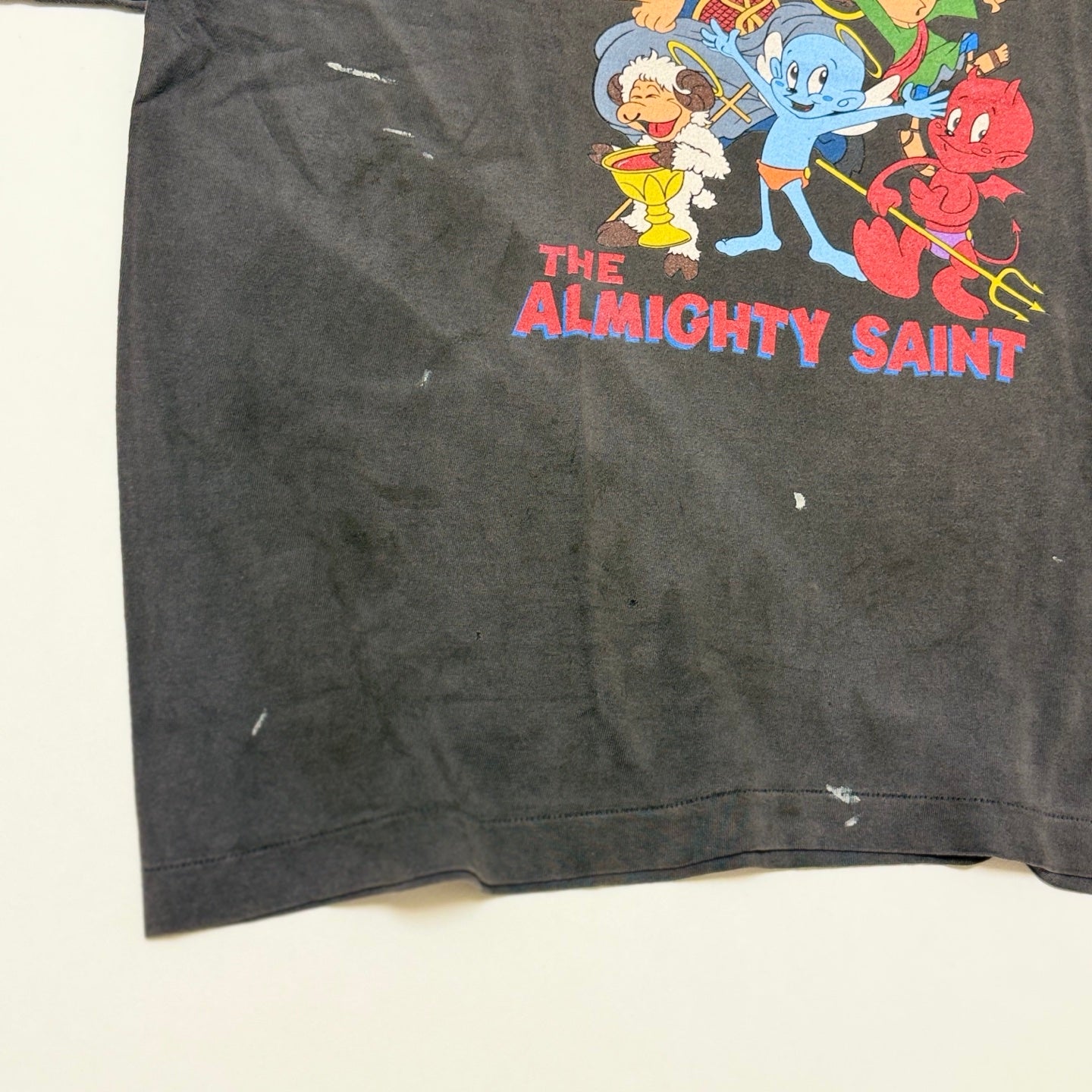 SAINT Mxxxxxx SS T-SHIRT/ALMITHY SAINT/BLACK