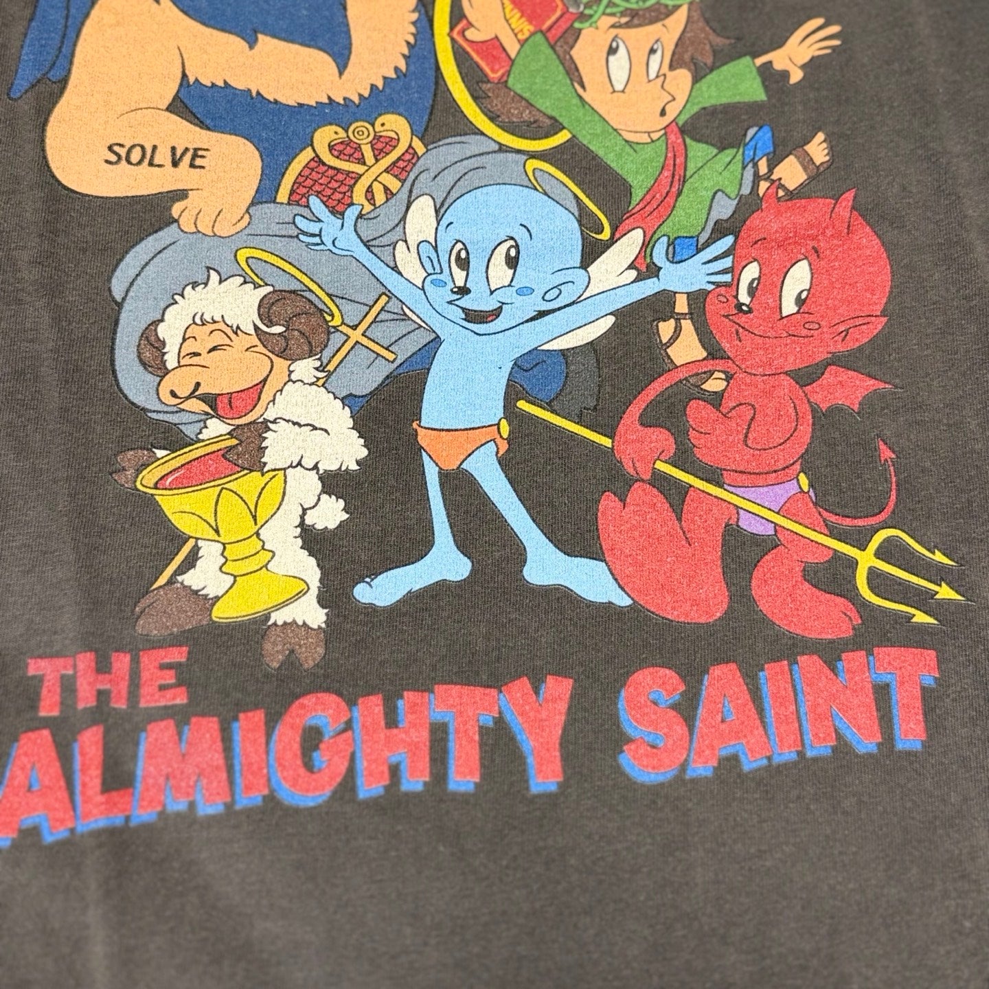 SAINT Mxxxxxx SS T-SHIRT/ALMITHY SAINT/BLACK