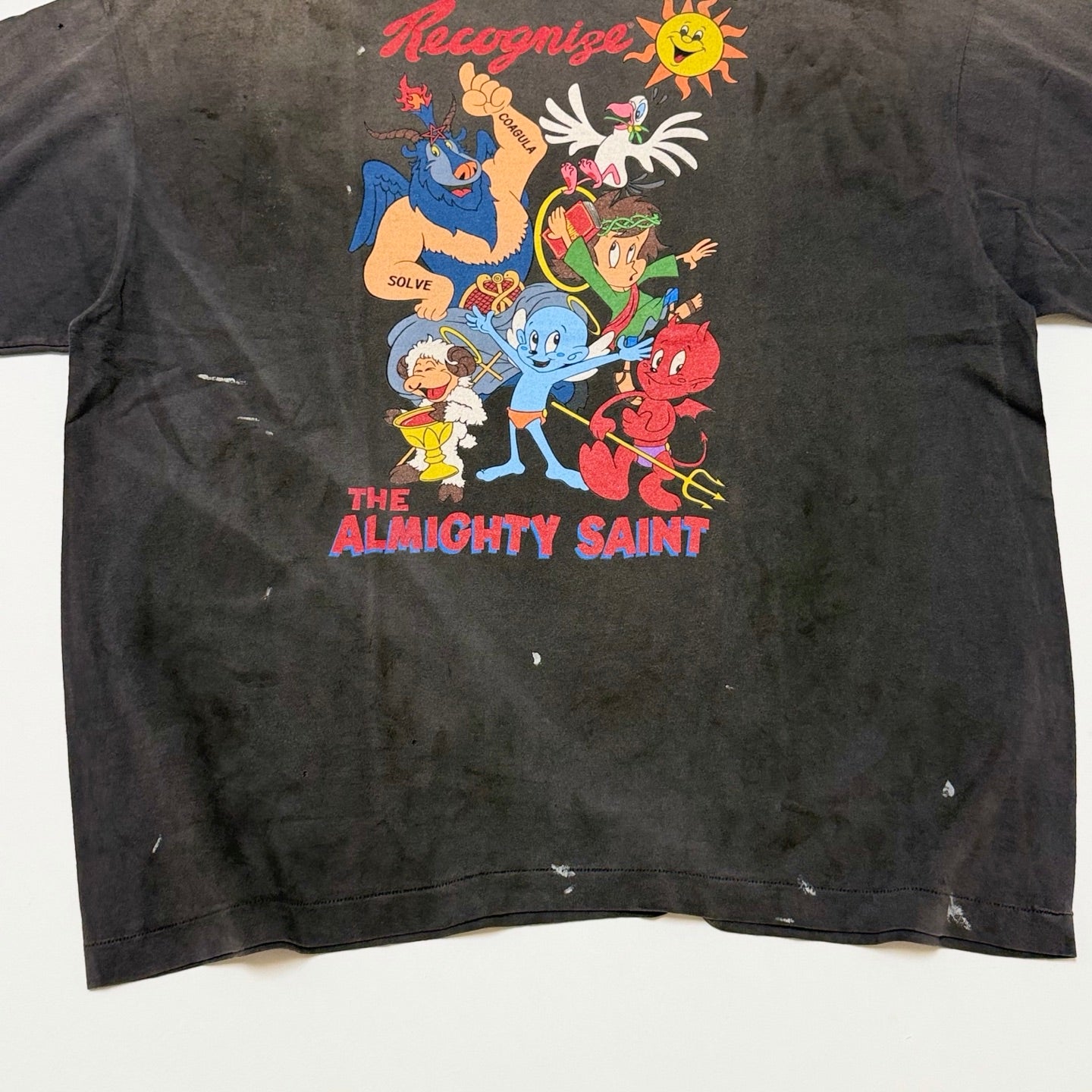 SAINT Mxxxxxx SS T-SHIRT/ALMITHY SAINT/BLACK