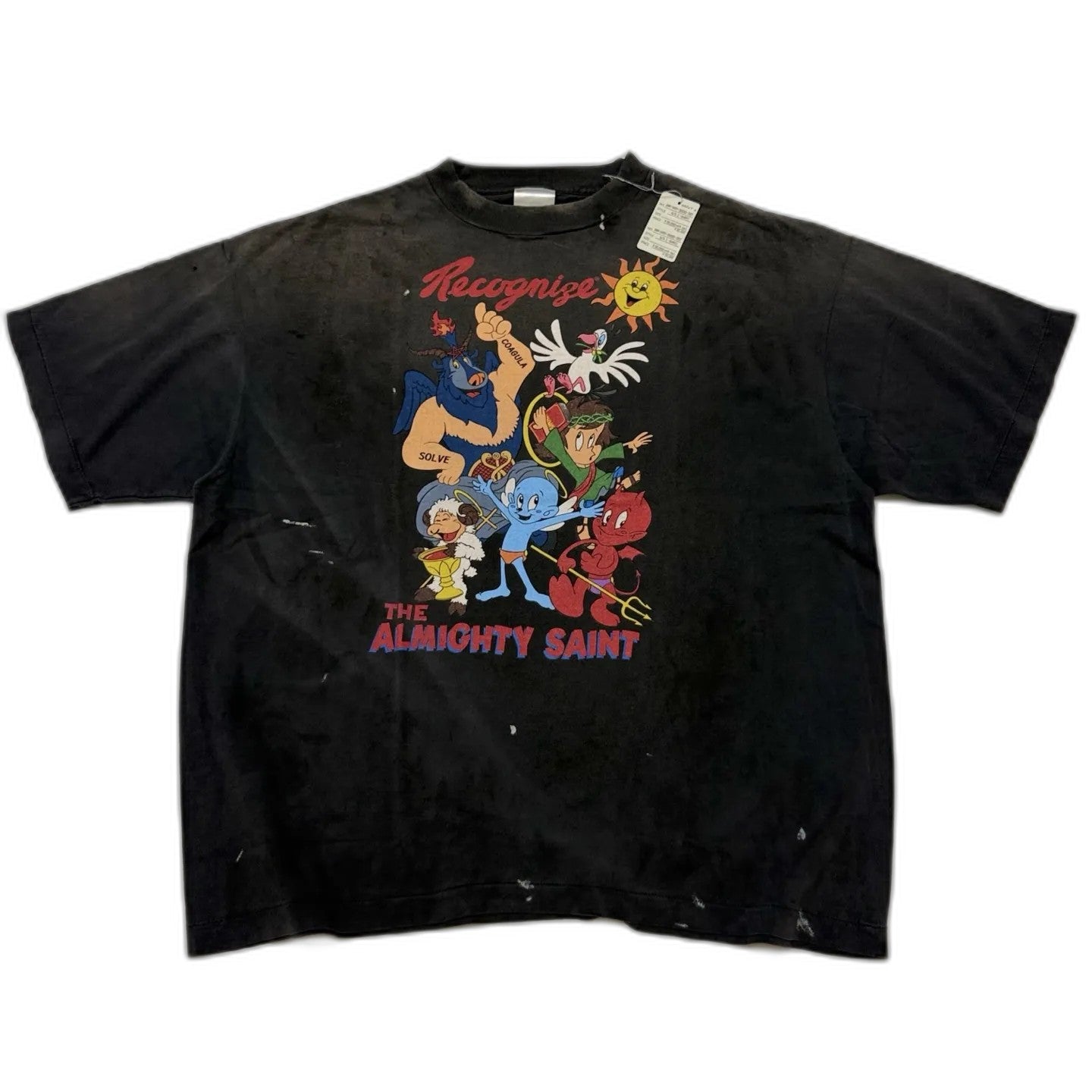 SAINT Mxxxxxx SS T-SHIRT/ALMITHY SAINT/BLACK