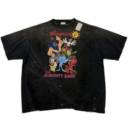 SAINT Mxxxxxx SS T-SHIRT/ALMITHY SAINT/BLACK