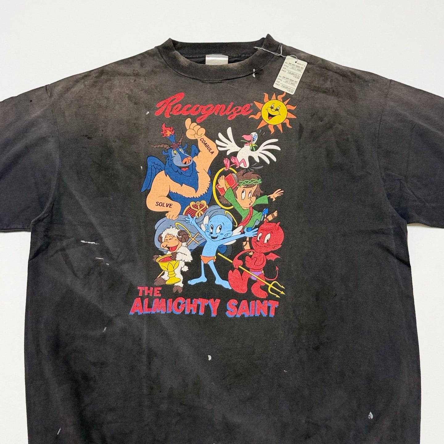 SAINT Mxxxxxx SS T-SHIRT/ALMITHY SAINT/BLACK