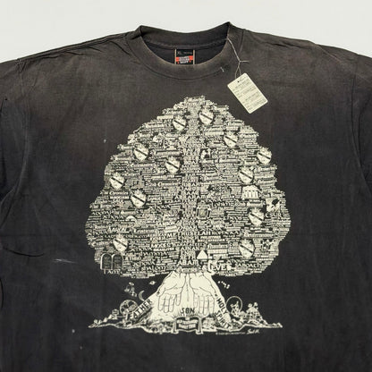 SAINT Mxxxxxx SS T-SHIRT/TREE/BLACK