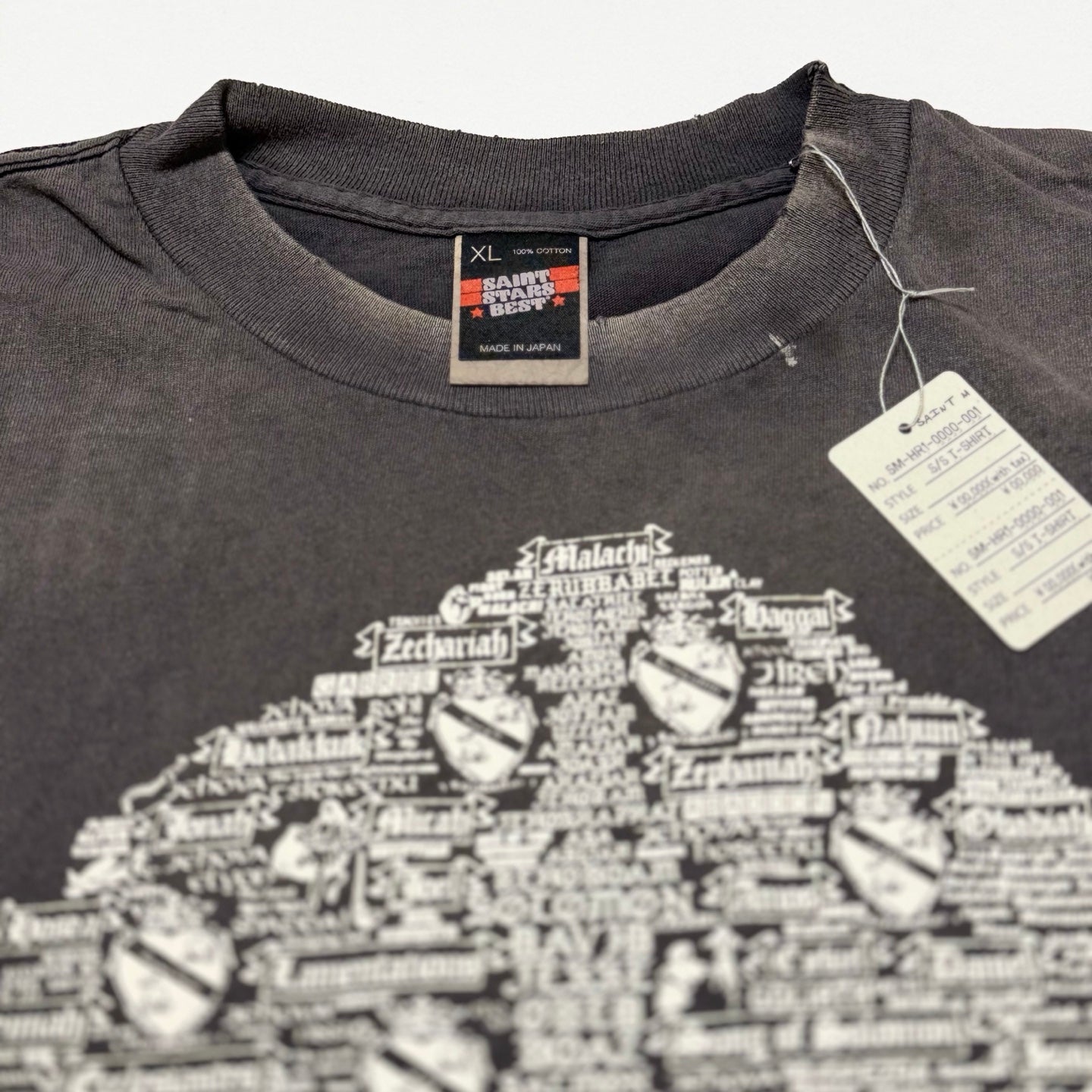 SAINT Mxxxxxx SS T-SHIRT/TREE/BLACK