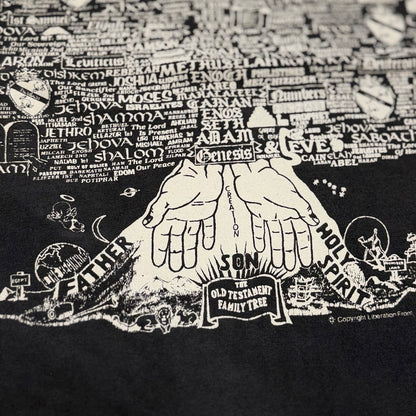 SAINT Mxxxxxx SS T-SHIRT/TREE/BLACK