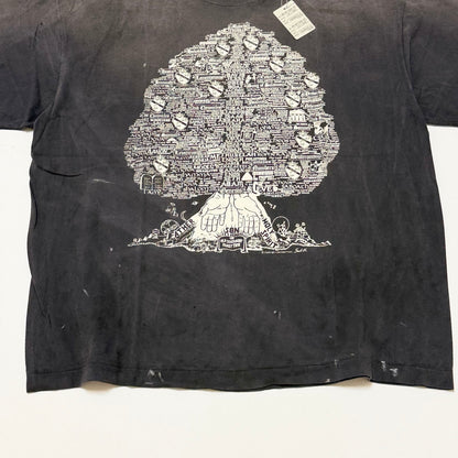 SAINT Mxxxxxx SS T-SHIRT/TREE/BLACK