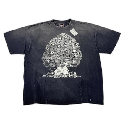 SAINT Mxxxxxx SS T-SHIRT/TREE/BLACK