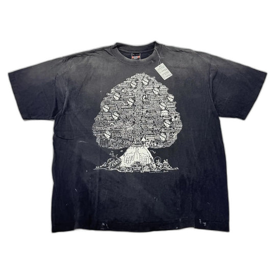 SAINT Mxxxxxx SS T-SHIRT/TREE/BLACK