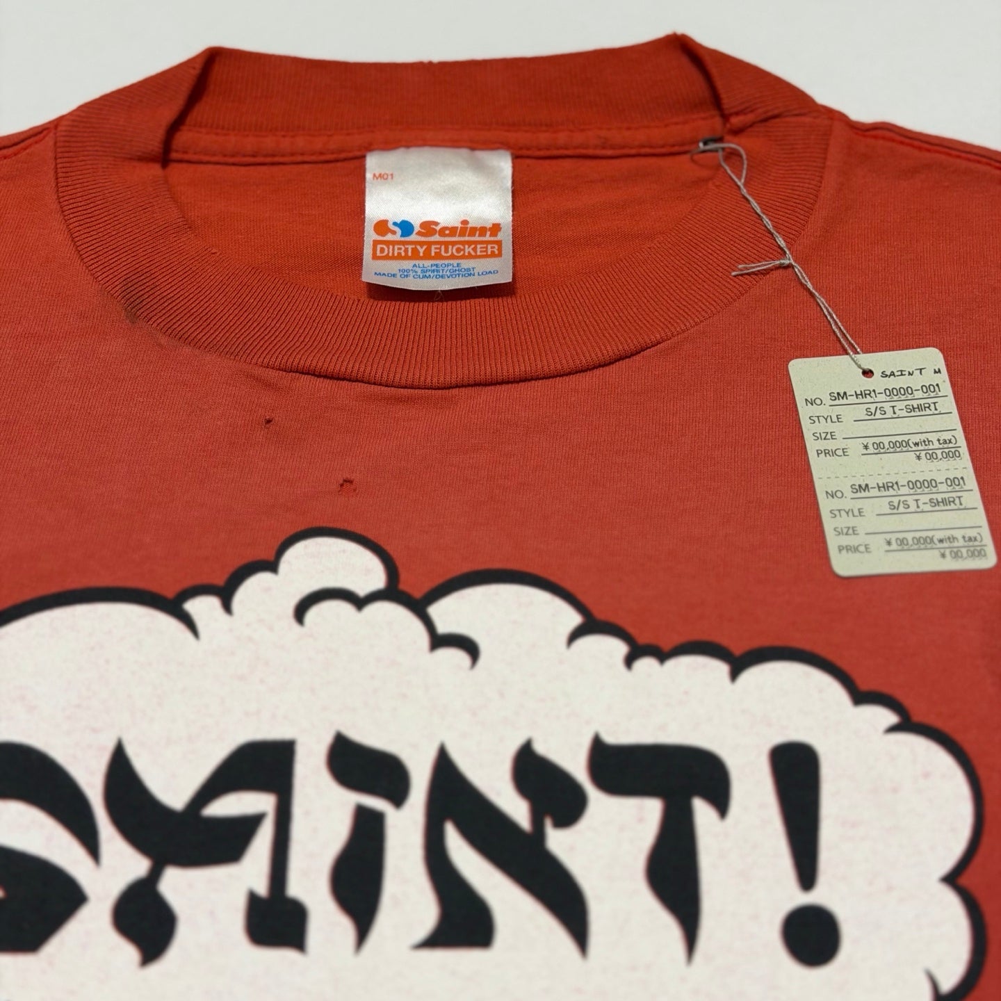 SAINT Mxxxxxx SS T-SHIRT/SAINT!