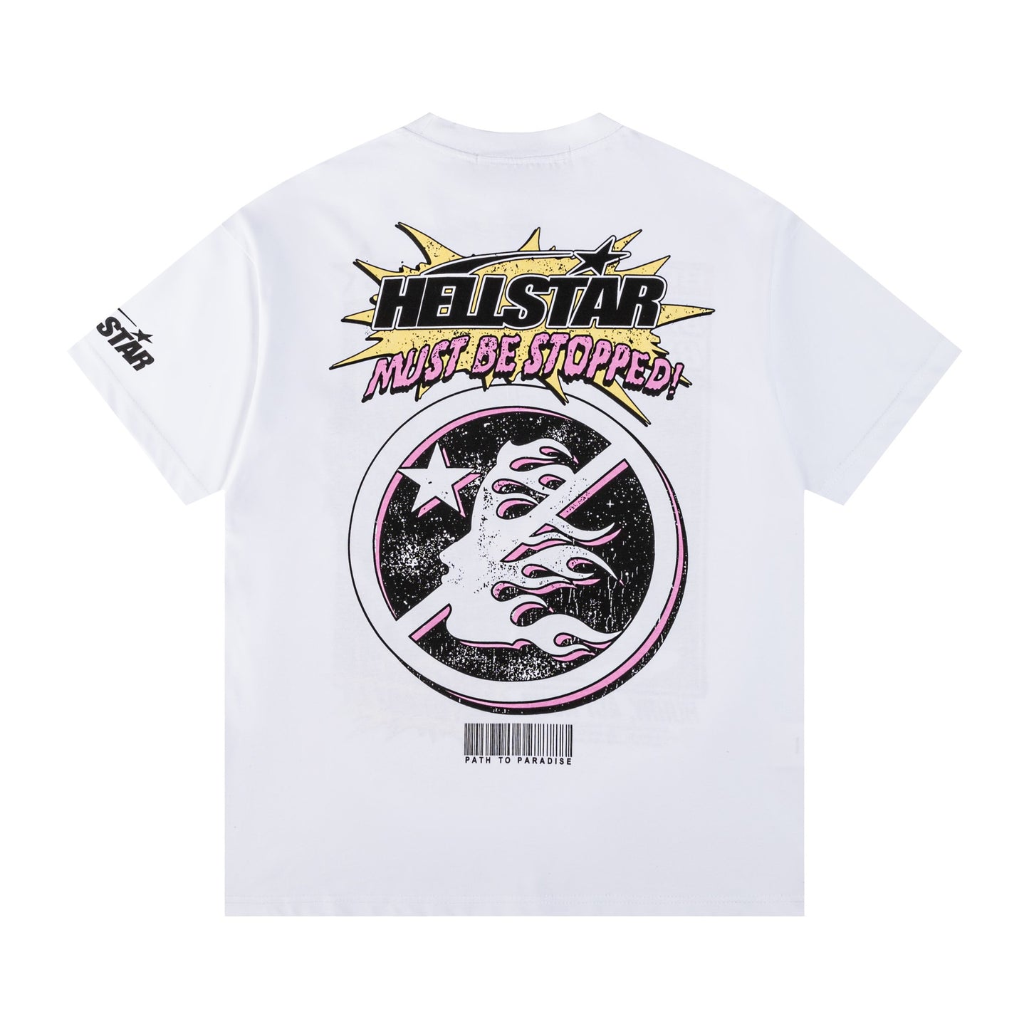 Hellstar Breaking News T-Shirt 'White