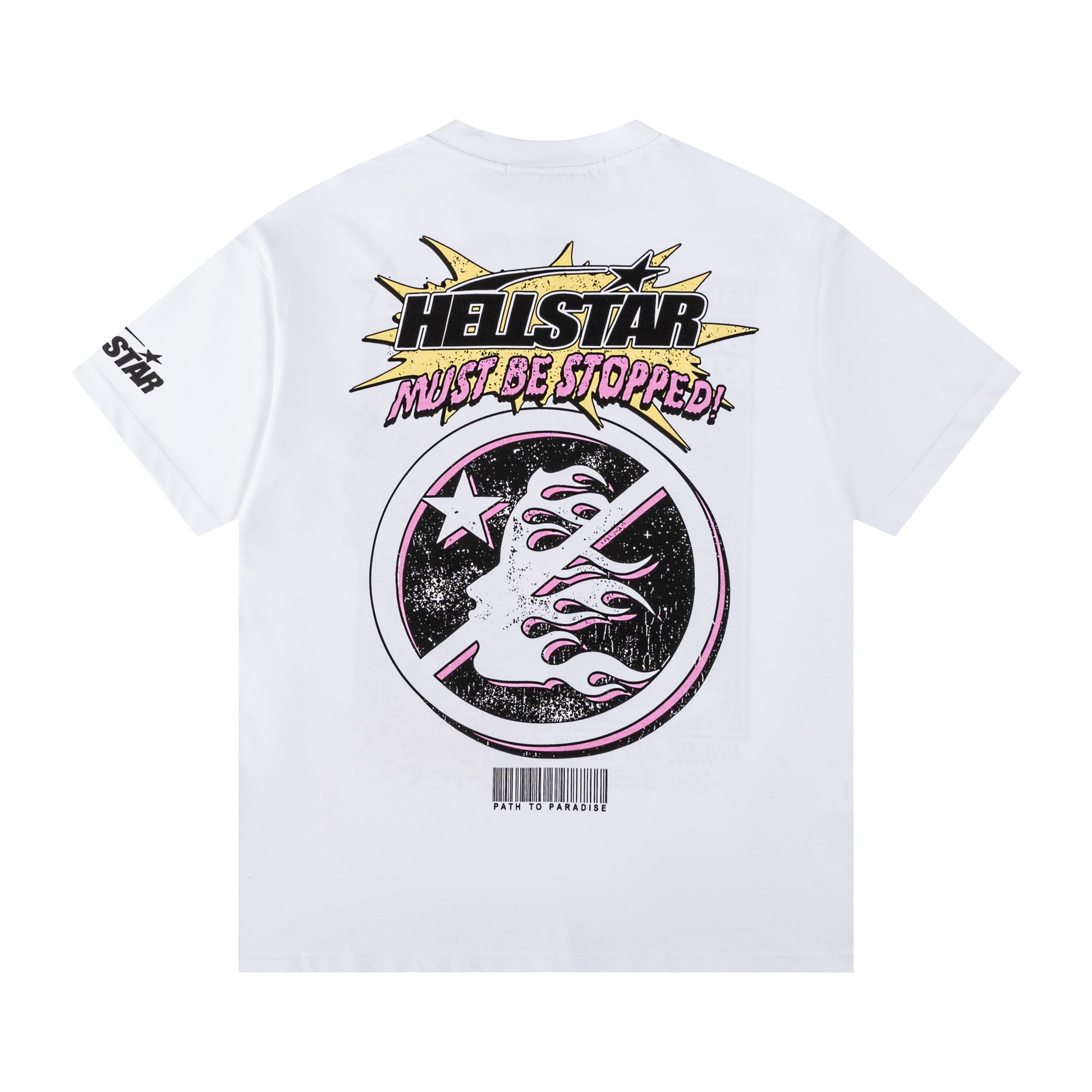 Hellstar Breaking News T-Shirt 'White