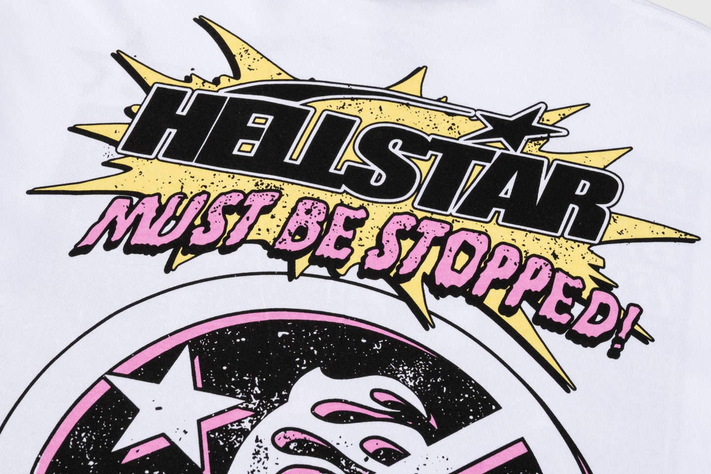 Hellstar Breaking News T-Shirt 'White