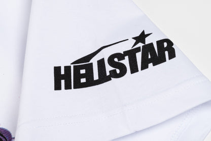 Hellstar Breaking News T-Shirt 'White