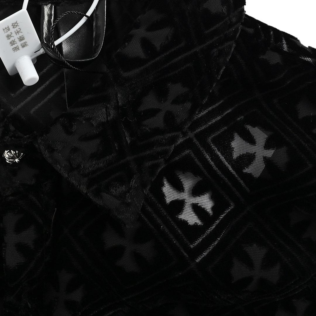 Chrome Hearts Plus rivet letter shirt