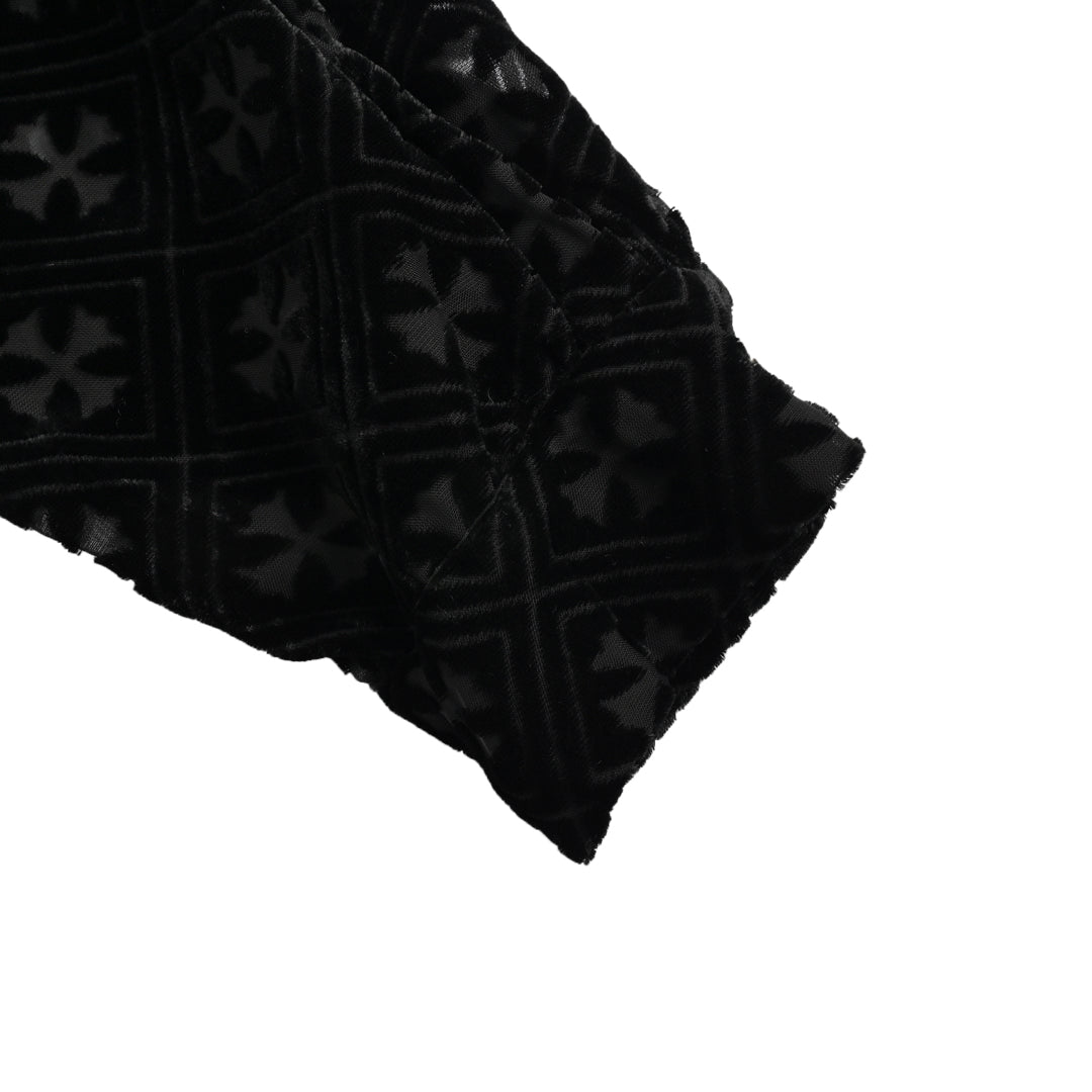 Chrome Hearts Plus rivet letter shirt