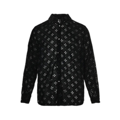 Chrome Hearts Plus rivet letter shirt