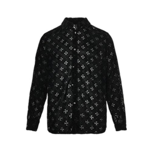 Chrome Hearts Plus rivet letter shirt