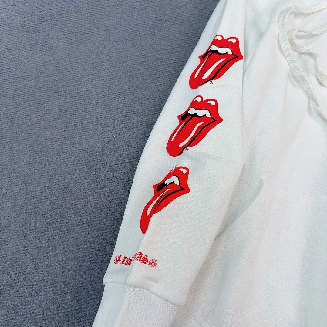 CHROME HEARTS & LAS VEGAS Rolling Stones Hoodie