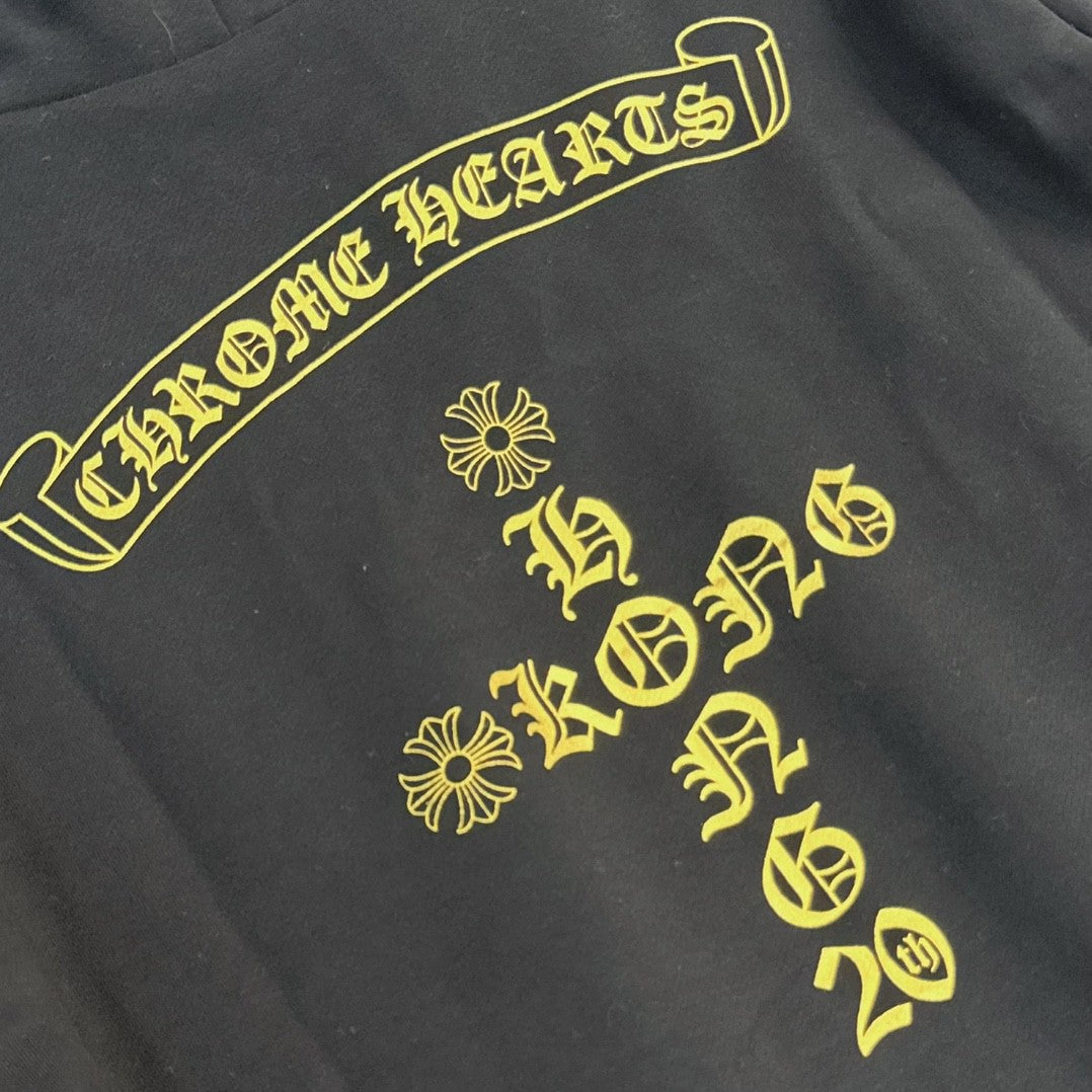 CHROME HEARTS SWTSHRT PLVR LTD Hong Kong exclusive back logo print hoodie