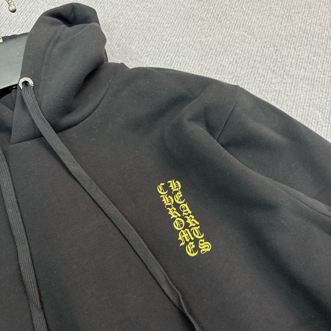 CHROME HEARTS SWTSHRT PLVR LTD Hong Kong exclusive back logo print hoodie