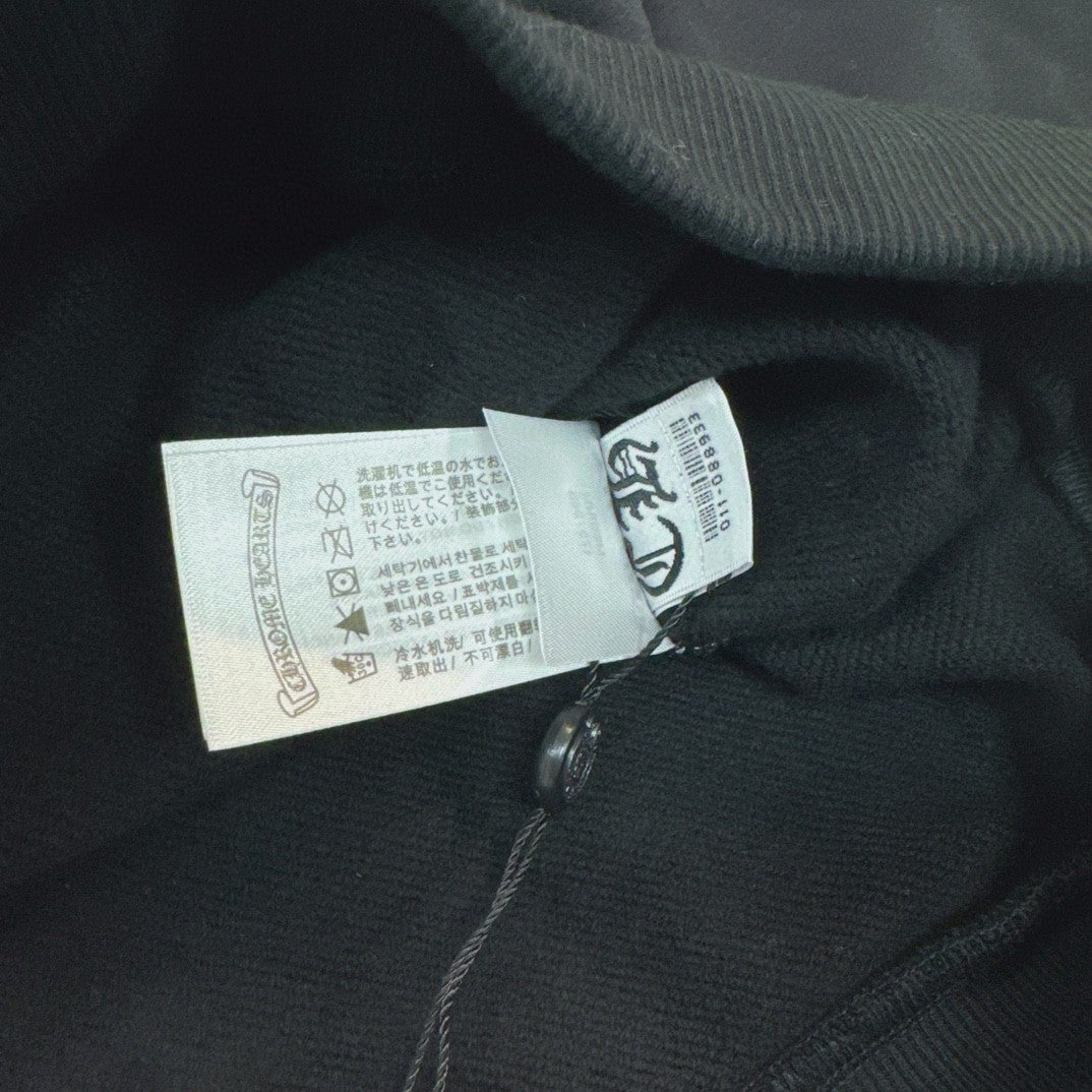 CHROME HEARTS SWTSHRT PLVR LTD Hong Kong exclusive back logo print hoodie