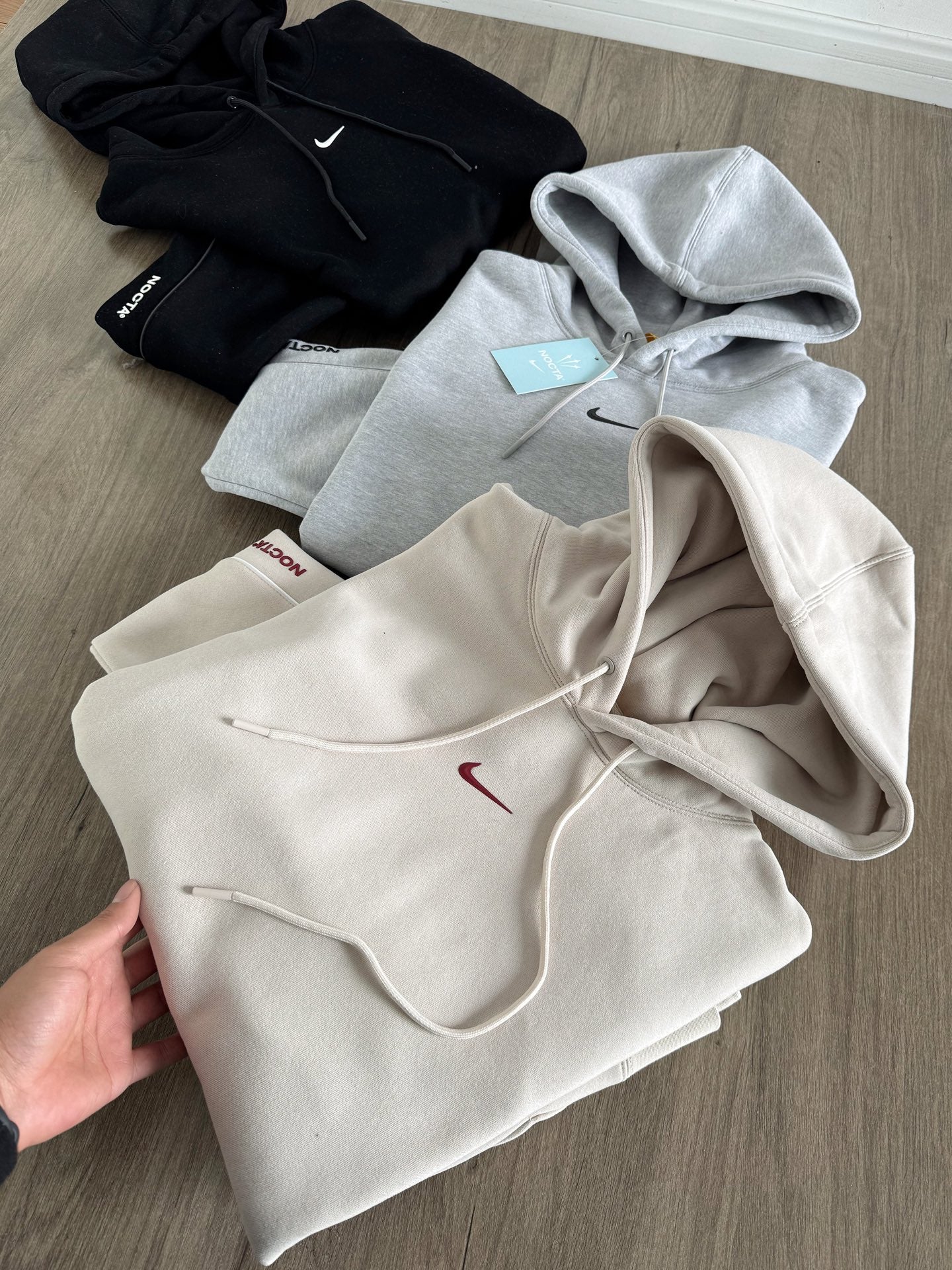 Nike x Drake NOCTA Fleece CS Hoodie "Grey"