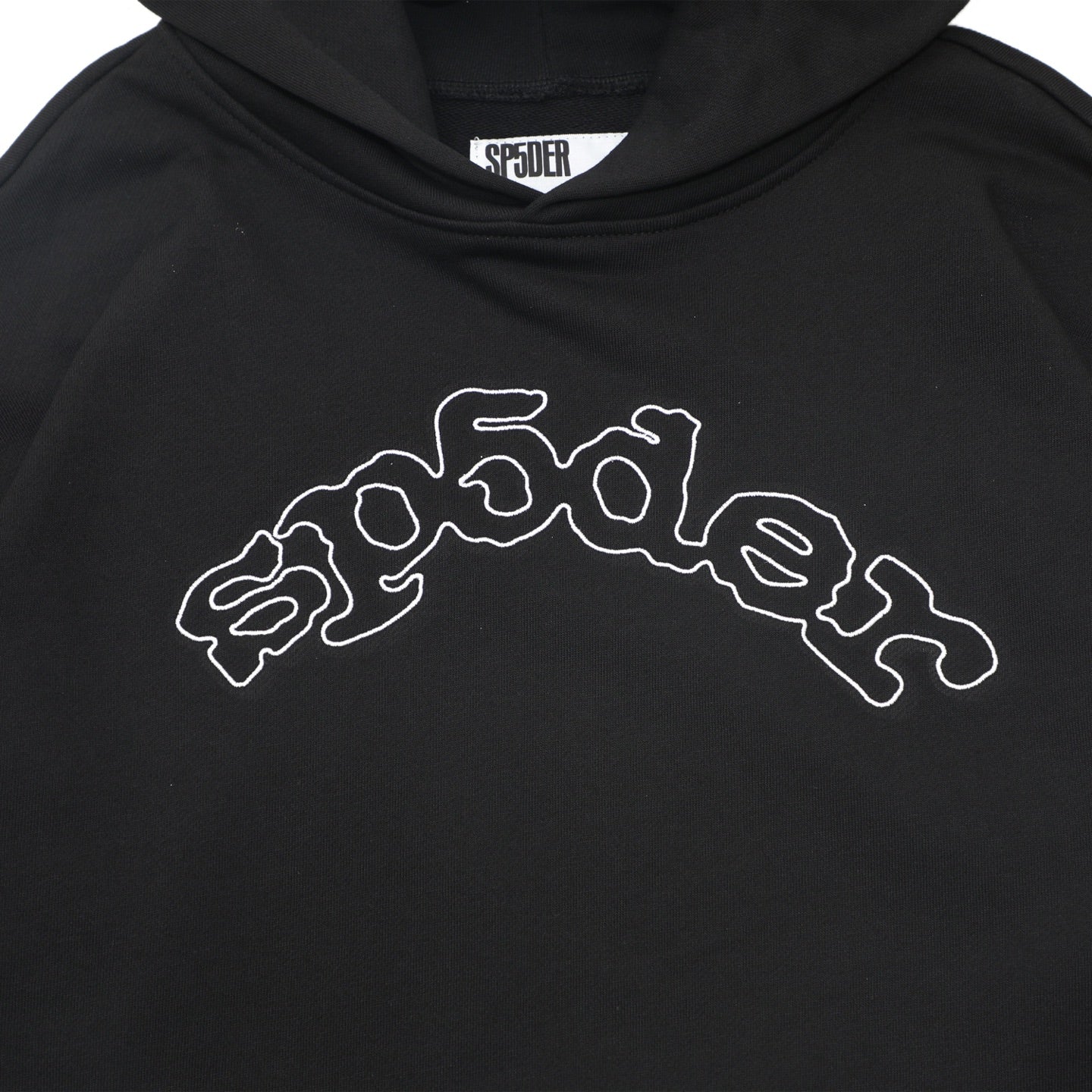 Sp5der OG Logo Hoodie Black