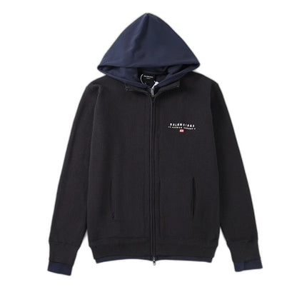 BALENCIAGA Men's Hybrid Zip-Up Cardigan "Black"