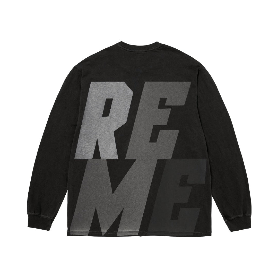 Supreme Reflective L/S Top "Black"
