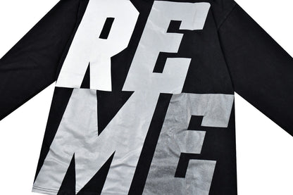 Supreme Reflective L/S Top "Black"