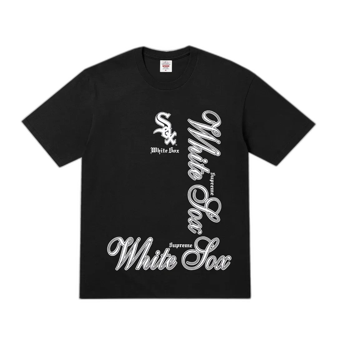 Supreme MLB Teams Sox Tee Black