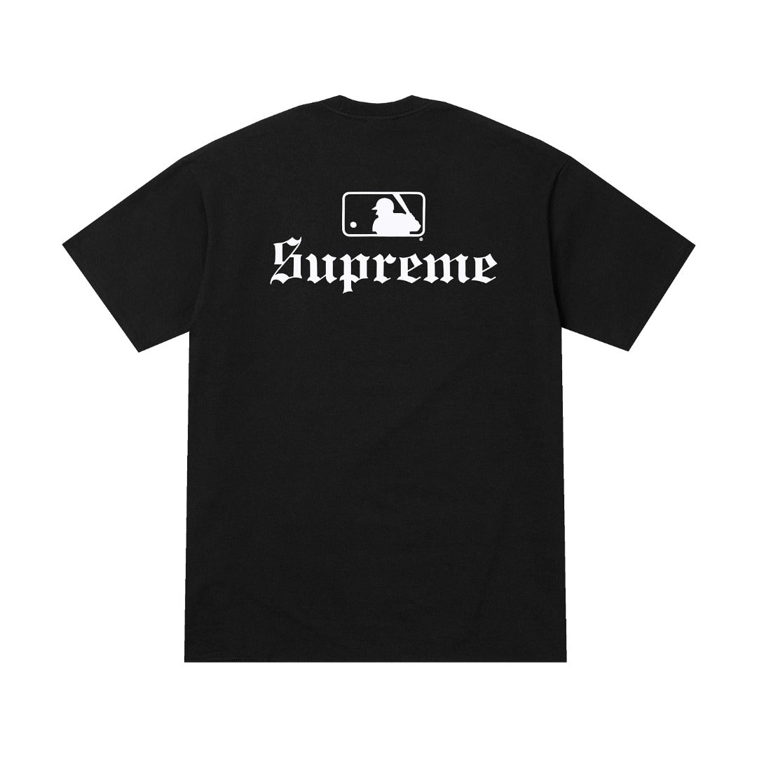 Supreme MLB Teams Sox Tee Black